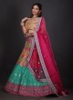 Attractive Silk Multi Color Lehenga Choli